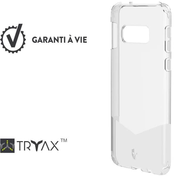 Force Fodral Pure Transparent Förstärkt Fodral för Samsung Galaxy S10+