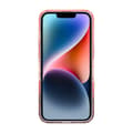 Miniatyrbillede 2 af 7: iPhone 13/14 Skal med Magsafe och Utfällbart Stativ - Randig Orange