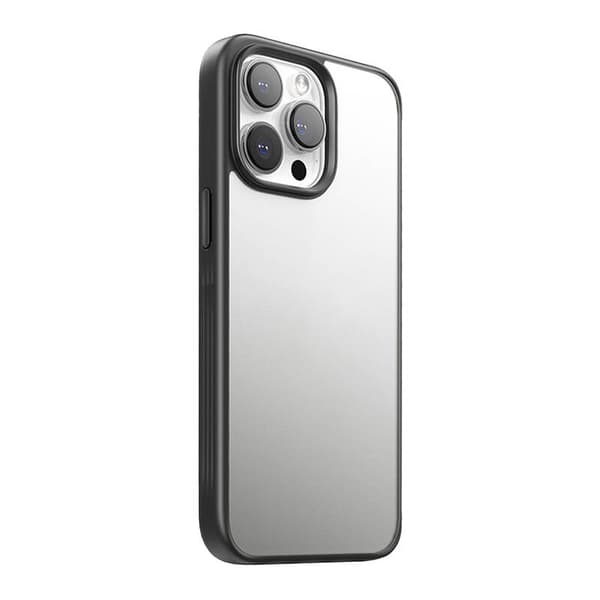 Beskyttende telefoncover Joyroom JR-15Q2 til iPhone 15 Pro (mat sort)