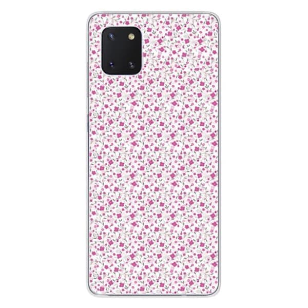 Tryckt silikonfodral kompatibelt Samsung Galaxy Note 10 Lite Wild Liberty