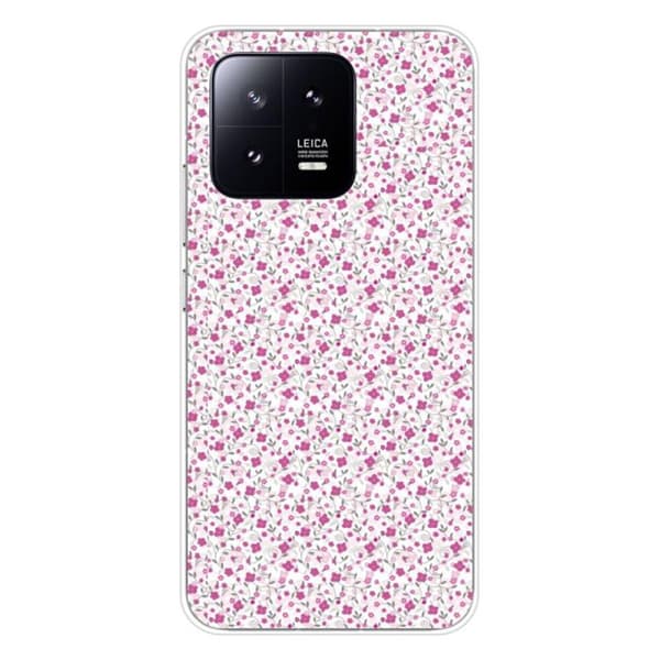 Silicone-fodral med tryck - 1001 fodral - Xiaomi 13 - Liberty wild-mönster - Optimalt skydd - Semi-styv