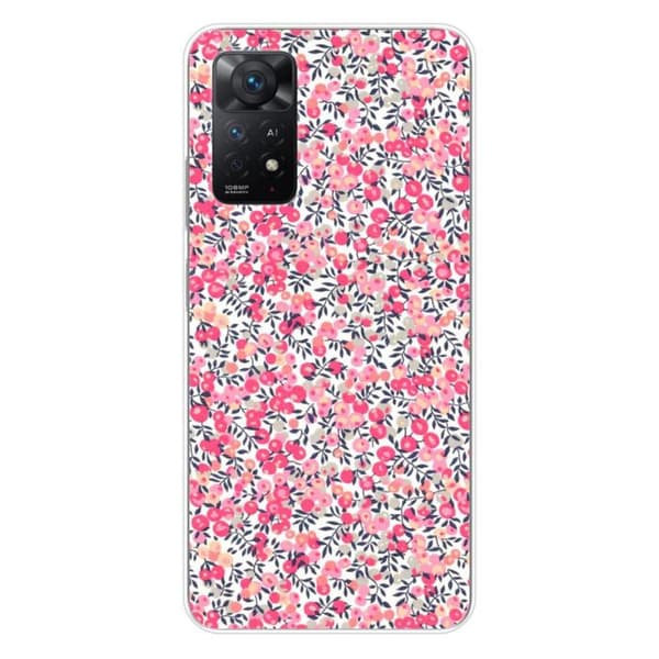 Tryckt silikonfodral kompatibelt Xiaomi Redmi Note 11 Pro Plus 5G Liberty Wiltshire Rose