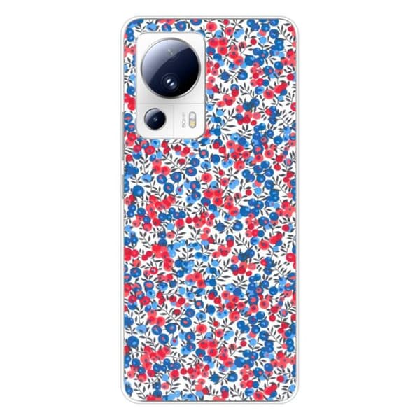 Tryckt silikonfodral kompatibelt med Xiaomi 13 Lite Liberty Wiltshire Blue