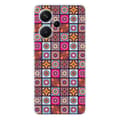 Miniatyrbild 1 av 6: Tryckt silikonfodral kompatibelt Xiaomi Redmi Note 13 Pro Plus 5G Patchwork Mandala