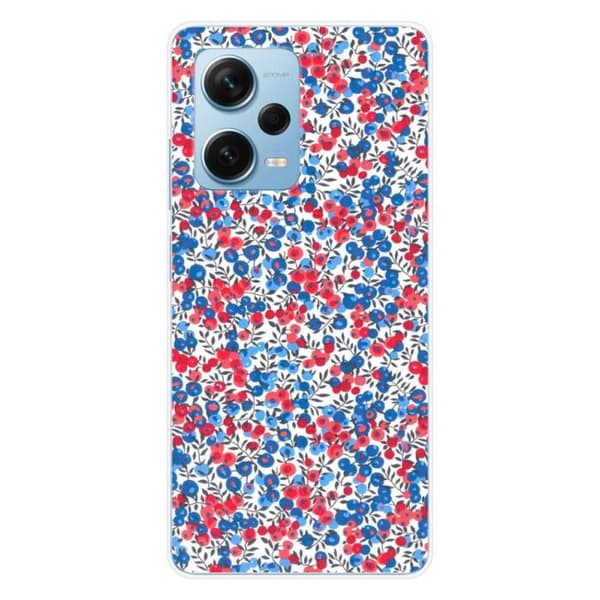 Tryckt silikonfodral kompatibelt med Xiaomi Redmi Note 12 Pro Plus Liberty Wiltshire Blue