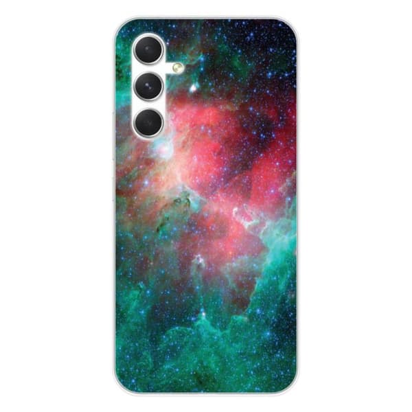 Tryckt silikonfodral som är kompatibelt med Samsung Galaxy A54 5G Nebula