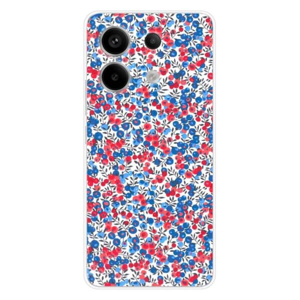 Tryckt silikonfodral kompatibelt Xiaomi Redmi Note 13 Pro 5G Liberty Wiltshire Blue