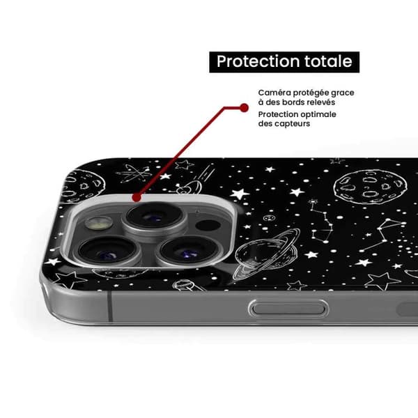Tryckt silikonfodral som är kompatibelt med Huawei Honor 9X Galaxy draw