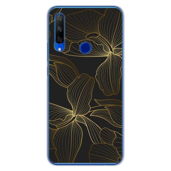 Silikonfodral med tryck - Huawei - Honor 9X - Transparent - Flerfärgad - Unikt mönster
