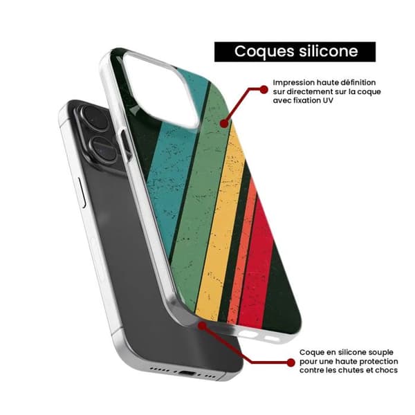 Tryckt silikonfodral som är kompatibelt med OnePlus 9 Grunge
