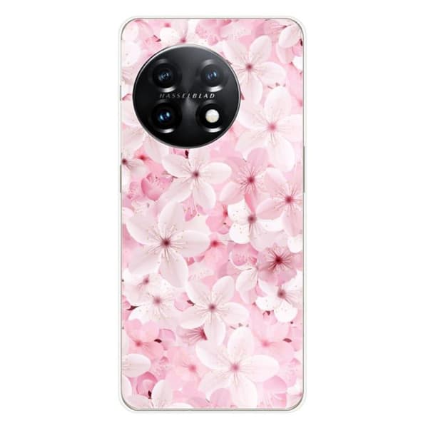 Tryckt silikonfodral som är kompatibelt med OnePlus 11 5G Sakura