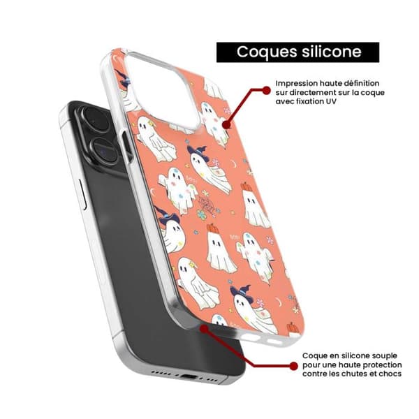 Siliconcover med tryck - 1001 skal - iPhone 8 Plus - Flerfärgad - Semi-rigid - Optimal skydd