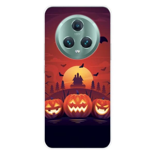 Tryckt silikonfodral som är kompatibelt med Huawei Honor Magic 5 Pro 5G HA Cursed Twilight