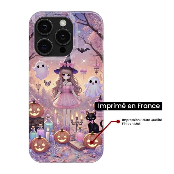 Tryckt silikonfodral kompatibelt Apple iPhone SE 2020 iPhone SE 2022 HA Mangalloween
