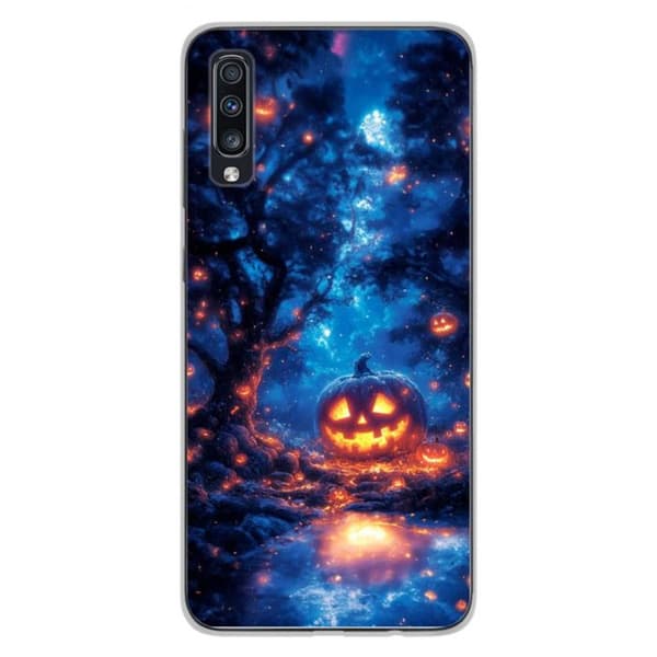 Tryckta silikonskal - 1001 skal - Galaxy A70 - Flerfärgad - Optimalt skydd - Stötdämpning