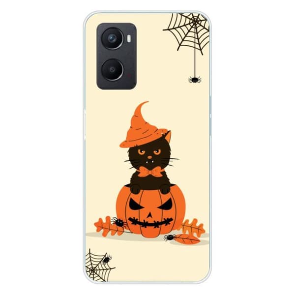 Silicon-skal med tryck - 1001 skal - Oppo A76 - Flerfärgad - Semi-rigid - Challoween