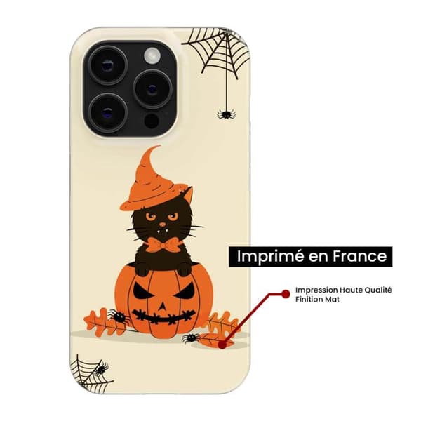 Silikonskal med tryck - Huawei - Honor 9 Lite - Flerfärgad - Halloween-mönster - Optimal skydd