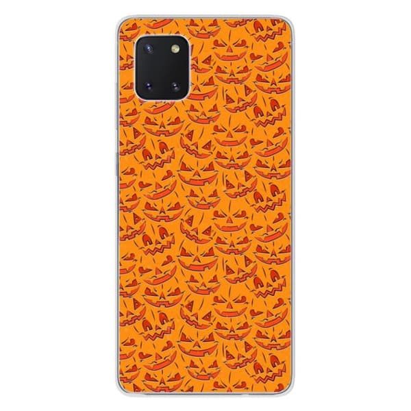 Siliconefodral med tryck - 1001 fodral - Galaxy Note 10 Lite - Flerfärgad - Motiv med pumor - Halvstyv