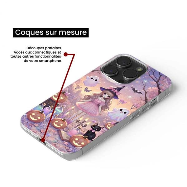 Siliconskal med tryck - 1001 skal - Galaxy A3 2017 - Flerfärgad - Halloween - Optimal skydd