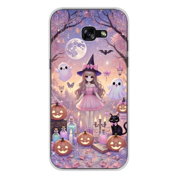 Siliconskal med tryck - 1001 skal - Galaxy A3 2017 - Flerfärgad - Halloween - Optimal skydd