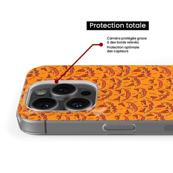 Tryckt silikonfodral som är kompatibelt med Samsung Galaxy A71 HA Pumpkins