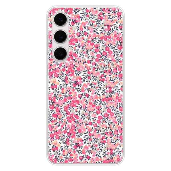 Tryckt silikonfodral kompatibelt Samsung Galaxy S24 FE Liberty Wiltshire Rose