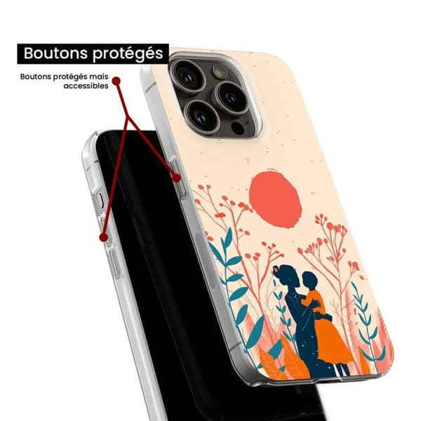 Tryckt silikonfodral som är kompatibelt med Samsung Galaxy S10 Lite Andedräkt av ömhet