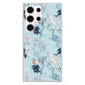 Miniatyrbild 1 av 6: Siliconfodral tryckt - 1001 fodral - Samsung Galaxy S24 Ultra - Flerfärgad - Kimono-mönster - Halvstyv