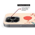 Miniatyrbild 5 av 6: Siliconfodral med tryck - 1001 fodral - Xiaomi 14 Ultra - Flerfärgad - Ömhetens vind - Semistivt