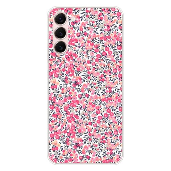 Tryckt silikonfodral kompatibelt Samsung Galaxy S23 Plus Liberty Wiltshire Rose