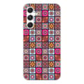 Miniatyrbild 1 av 6: Siliconmobilskal - 1001 skal - Samsung Galaxy A54 5G - Patchwork Mandala - Transparent - Semihård