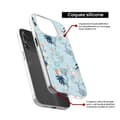 Miniatyrbild 4 av 6: Siliconfodral med tryck - 1001 fodral - Xiaomi 13 Pro - Kimono-mönster - Optimal skydd - Semi-rigid