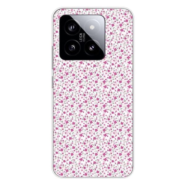 Silicone case printed - 1001 cases - Xiaomi 14 - Wild liberty pattern - Optimal protection - Semi-rigid