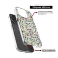 Miniatyrbild 4 av 6: Tryckta silikonfodral - 1001 fodral - Apple iPhone 15 Plus - Liberty Wiltshire-mönster - Optimal skydd