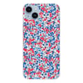 Miniatyrbild 1 av 6: Tryckt silikonfodral kompatibelt Apple iPhone 15 Plus Liberty Wiltshire Blue