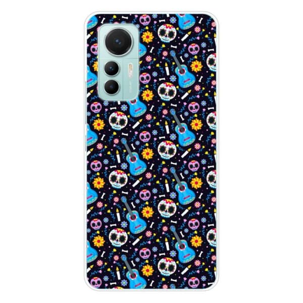 Tryckt silikonfodral kompatibelt Xiaomi Mi 12 Lite HA Poco Loco