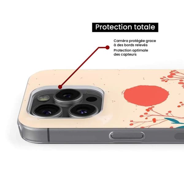 Tryckt silikonfodral kompatibelt med Apple iPhone SE Breath of tenderness
