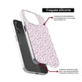 Miniatyrbild 4 av 6: Silicone case med tryck - 1001 skal - Apple iPhone 15 Plus - Liberty sauvage mönster - Optimal skydd