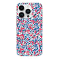 Miniatyrbild 1 av 6: Tryckt silikonfodral kompatibelt Apple iPhone 15 Pro Liberty Wiltshire Blue