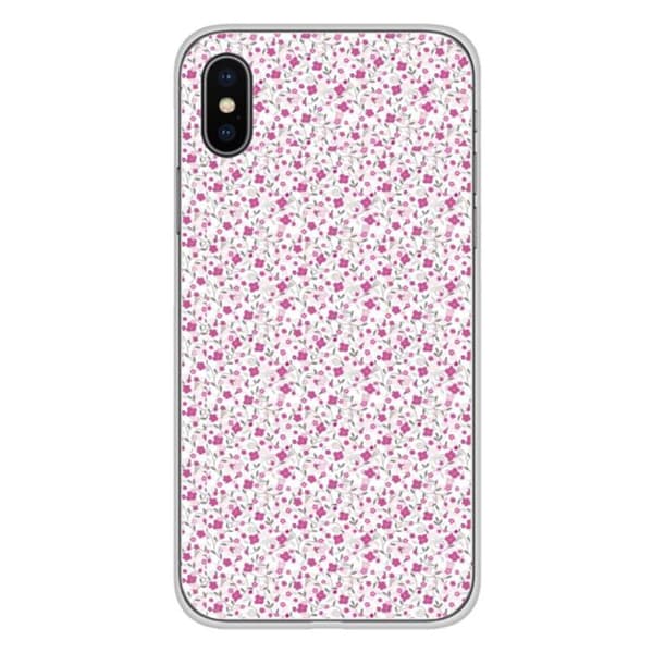 Tryckt silikonfodral som är kompatibelt med Apple iPhone X iPhone XS Wild Liberty