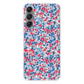 Miniatyrbild 1 av 6: Tryckt silikonfodral kompatibelt Samsung Galaxy A24 4G Liberty Wiltshire Blue