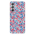 Miniatyrbild 1 av 6: Tryckt silikonfodral kompatibelt Samsung Galaxy M55 5G Liberty Wiltshire Blue