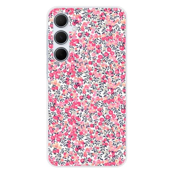 Tryckt silikonfodral kompatibelt Samsung Galaxy A35 5G Liberty Wiltshire Rose