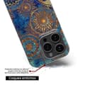 Miniatyrbild 6 av 6: Siliconeklädd - 1001 skal - Samsung Galaxy A15 - Blå mandala - Optimal skydd - TPU Gel