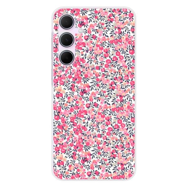 Tryckt silikonfodral kompatibelt Samsung Galaxy A55 5G Liberty Wiltshire Rose