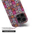 Miniatyrbild 6 av 6: Siliconefodral med tryck - 1001 fodral - Samsung Galaxy A25 - Patchwork Mandala - Flerfärgad - Halvstyv