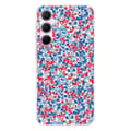 Miniatyrbild 1 av 6: Tryckt silikonfodral kompatibelt Samsung Galaxy A55 5G Liberty Wiltshire Blue
