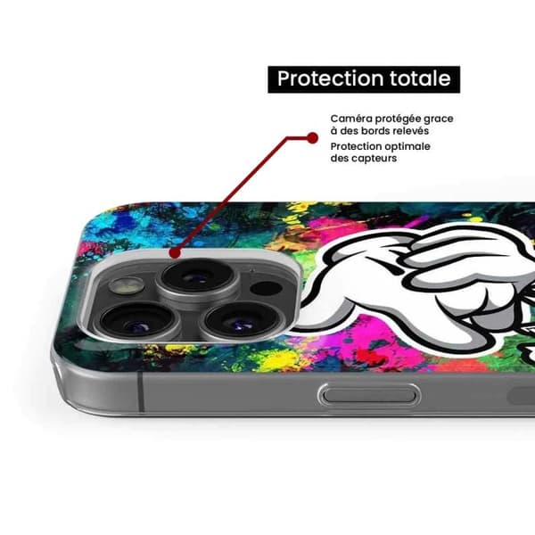 Tryckt silikonfodral som är kompatibelt med Apple iPhone 15 Plus Swag or die