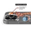 Miniatyrbild 5 av 6: Tryckt silikonfodral som är kompatibelt med Apple iPhone 15 Pro Funny Giraffe