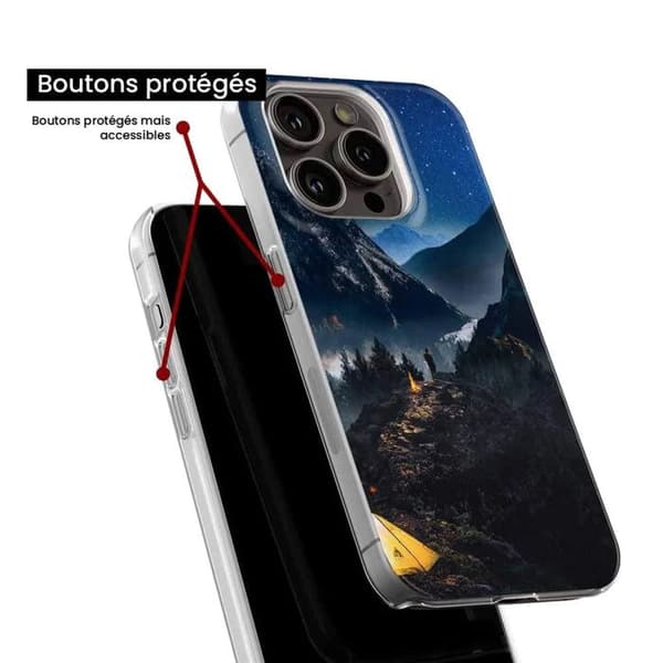 Siliconfodral med tryck - 1001 fodral - Google Pixel 7 - Transparent - Multicolor - Unikt mönster